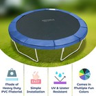 12ft Replacement Trampoline Safety Pad Surround Foam Spring Cover Padding  Blue