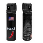 4 Pack Police Pepper Spray Maximum Strength Self Defense Security Black 3 7oz