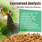 11 Lb Dried Black Soldier Fly Larvae Mealworms High-quality Chicken Duck Feed