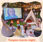 Tent With Lights   Campfire Toy   Carry Bag  Foldable Toddler Tent For Kids