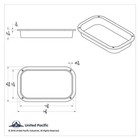Interior View Window Trim For Freightliner Classic Fld 1994  up Plastic Up 48111