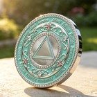 Aa 1-65 Years Custom Sobriety Coin 12-step Recovery Aa Medallions Sobriety Gifts