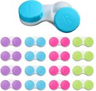 16 Pack Contact Lens Case Box  Mini Contact Lens Case