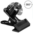 Heavy Duty Metal 1 4 Screw Camera Photo Stand Light Clip Clamp Swivel Ballhead