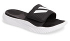 Adidas Alphabounce Slide Black White Men Sports Sandals Slippers Ba8775 New