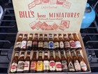 Bill s Beer Miniatures Set Of 24 Empty Miniature Glass Bottles