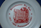   Vintage 1981   Fleischmanns Fire Dept  Fd Anniversary Plate   Ny