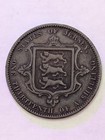 Jersey 1870 1 13th Shilling Circulated Coin Fine Condition