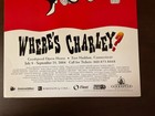 Rare 2004 Goodspeed Opera House Where s Charley Musical Window Card Poster 14x22