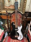 Rare Vintage 1964 Silvertone Electric Guitar 1448 With Original Case Plays Well 
