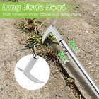 Adjustable Stainless Steel Crack Weeder Tool For Garden  Patio  Lawn Use