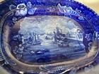 15  Staffordshire Historical Platter - View Of Dublin