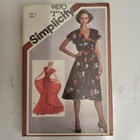 Lot Of 6 Vtg Simplicity Mixed Sewing Patterns 9870 7143 8025 4601 7389 9726