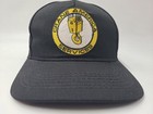 Vintage Crane America Services Snapback Hat Cap Construction Made In Usa Black