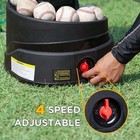 Rechargeable Baseball Softball Toss Machine Automatic Pitching Machine For