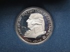 1974-john Adams Bicentennial Silver Medal 1 Oz  925 Pure W  Case   20a