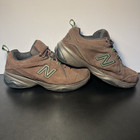 New Balance 608v4 Shoes Mens 8 4e Brown Suede Walking Comfort Sneakers