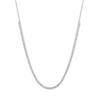1ct T w  Diamond Tennis Necklace 14k White Gold 16 