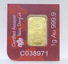 1 Gram Pamp Suisse Good Luck Dragon Multigram Gold Bar