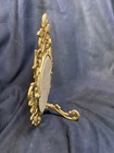 Antique Brass Art Nouveau Easel Back Picture Frame 4 5 X 3 5    
