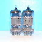 12ax7 12ax7a Radio Audio Amplifier Vintage Vacuum Tubes 2 Valves Tested Japan