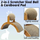 Rabbit Scratching Toy Sisal Ball   Cardboard Scratcher
