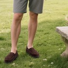 Men s Moccasin Slippers Memory Foam House Shoes For Indoor Outdoor Use