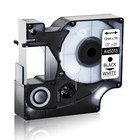2x A45013 Black On White Label Tape Compatible For Dymo D1 Labelmanager 100 200