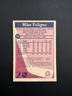 Mike Foligno Signed Autographed Hockey Card
