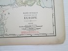 One  1  1923 Rand Mcnally  Standard Map Of Europe  Fantastic Detail