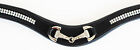 English Horse Dressage Bridle Padded Leather Browband 803432