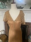 Vintage 1930s Lace Gown Size Xs sm