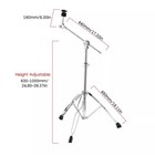 2pack Straight Boom Cymbal Stand Double Braced Alloy Tripod Stand Holder Duty Us