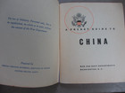 A Pocket Guide To China - For Us Military Personnel Wwii 1942 - War   Navy Dept 