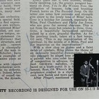 Paul Chambers Wynton Kelly Signed Autographed Lp Miles Davis Original Jazz Great