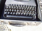 Antique Vintage Remington Remette Portable Typewriter With Case Good Condition
