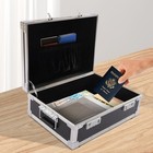 Storage Lock Box Medicine Box Case Personal Items Cash Laptop Suitcase Toolbox