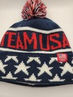 Team Usa Olympics Hat Beanie Winter Cap One Size Fits All 