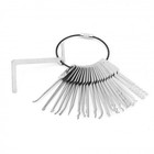 Stainless Steel Lock Tools 22 In 1 Locksmith Lock Tools Set For Unlocking Doors