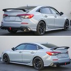Rear Diffuser Lip For 2022-2024 Civic 11th Gen Yofer Led Light Rear Bumper
