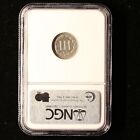 Us 1881 Three Cent Piece Nickel Proof Pf62 Uncirculated Ncg Certified Bu