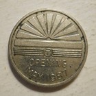 Mbta Orange Line  boston  Massachusetts  Transit Token - Ma115am