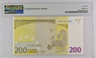 Finland 200 Euro 2002 L-serie  Duisenberg Sign  Pmg 66