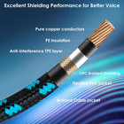 Guitar Cable 15ft Right Angle Guitar Amp Cord 1 4 Inch Instrument Cable With    