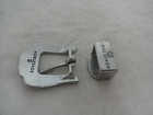Jeremiah Watt Parisian Buckle Keeper Set Stainless Steel Horse Tack Bridle Sizes