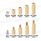 300pcs M2 Male Female Brass Standoff Spacer Pcb Board Hex Screws Nut Assortment
