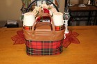 Vintage Thermos Picnic outing Kit With Carrying Case 
