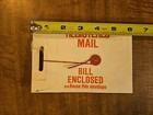Vintage Registered Mail Bill Enclosed Ep9 Envelope