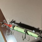 Creek Chub Green  Gar Minnow Fish Lure Diving Lip 4 In 1 2 Oz 3 Ft  1 