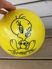 Vintage Tweety Bird Drilled 8 4 Lb Bowling Ball And Carrying Bag Brunswick Read